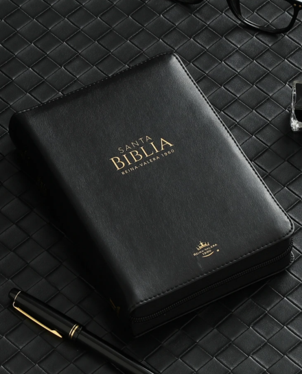Biblia RVR60 045cz PJR. Negro con Indice
