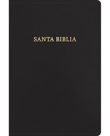 Biblia RVR60 Letra Supergigante/ Negro Imitacion Piel Ed.2023